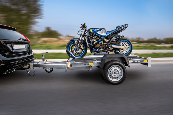 Motorradanhänger 316x220 UNITRAILER MOTO 1 zul. Gesamtgewicht 750 kg