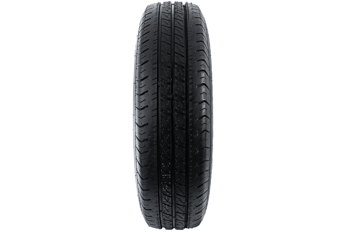 Verstärktes Rad für Anhänger LINGLONG TIRE 165/80 R13C 96/94N UNITRAILER RIM schwarz 4,5Jx13" 5x112 ET:30