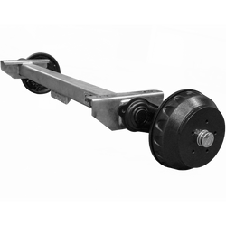 KNOTT VGB18MV gebremste Achse für Anhänger/Träger 1800 kg 1100 mm 1570 mm 5x112