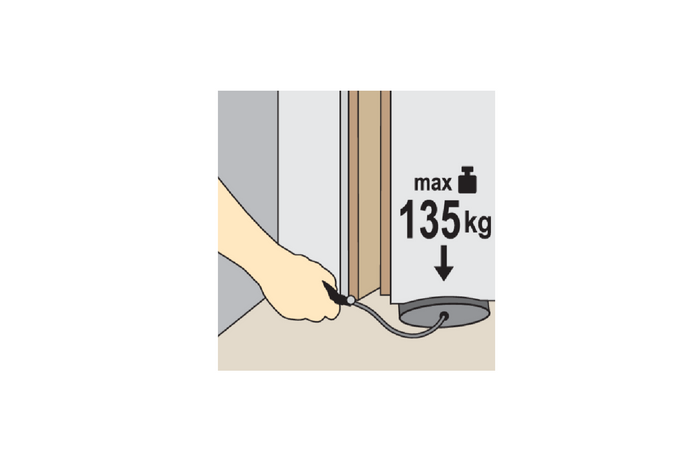 Satz mit drei Montagekissen YATO YT-67385, Tragfähigkeit 135 kg