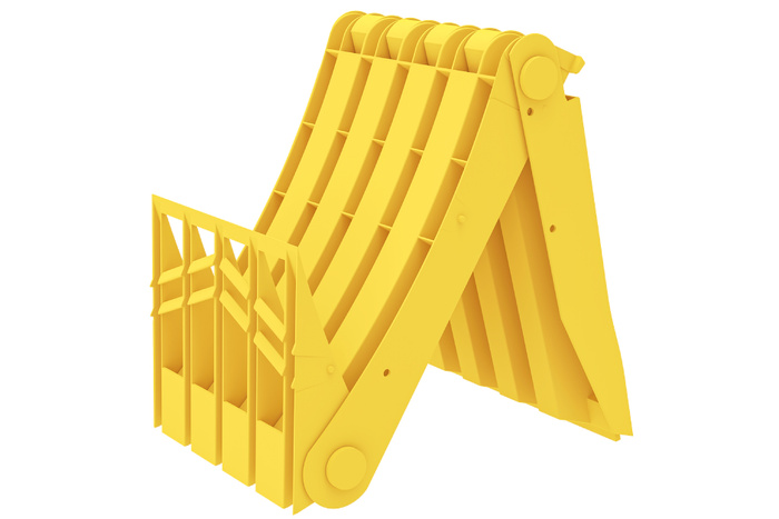 LOKHEN ORIGAMY Unterlegkeil 56 h: 230mm klappbar