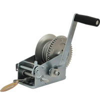 KNOTT 6X0017.008 Handwinde für 900-kg-Anhänger mit Stahlseil