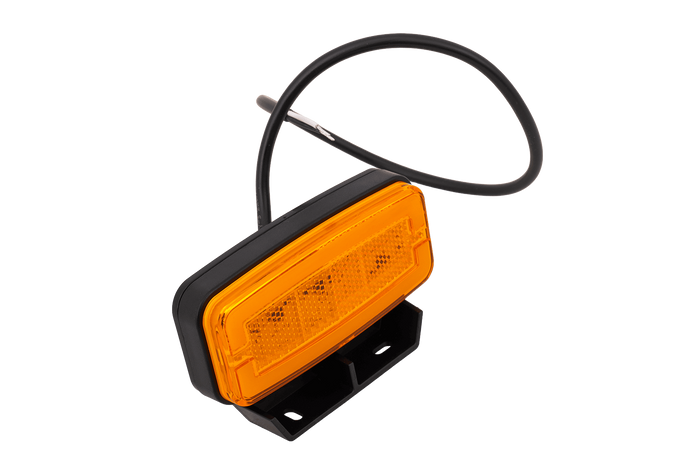 HORPOL LD 2765 LED-Umrissleuchte, orange, universell, mit Halterung