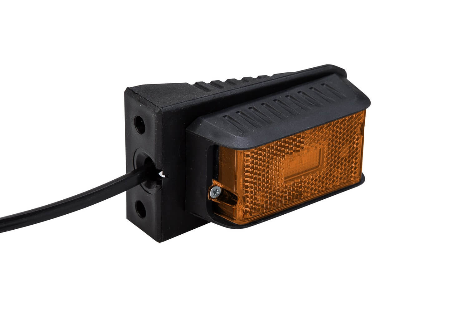 Orange LED-Umrissleuchte DPT15 mit Halter und Kabel