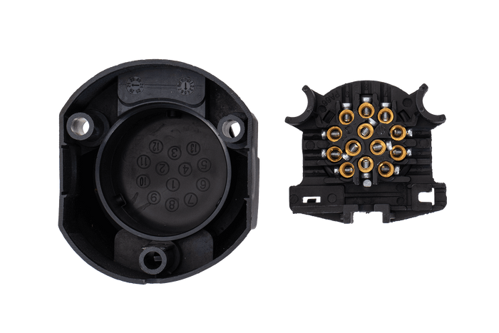KAMAR 13-PIN Anhängerkupplungssteckdose