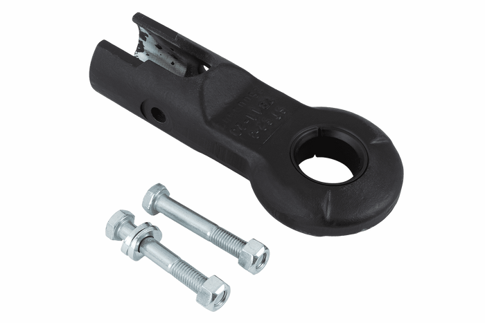 KNOTT KK7293S Augenkupplung für einen 3500 kg Anhänger mit 45 mm Rohrzugdeichsel, neue Ausführung