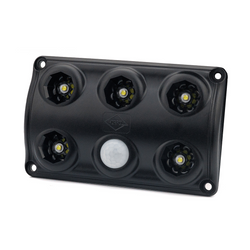 HORPOL LWD2156/CZ LED 900lm schwarze Innenraumleuchte mit Bewegungssensor