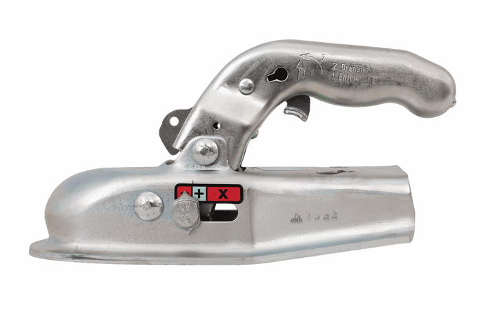 KNOTT 6E0071.001 Kugelkupplung für einen 750 kg Anhänger mit V-förmiger Deichsel