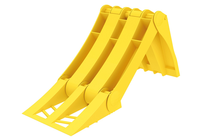 LOKHEN ORIGAMY Unterlegkeil 36 h:151mm klappbar