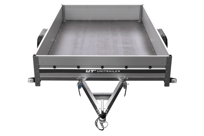 Anhänger mit Aluminiumseitenwänden 264x150 Unitrailer Garden 265 KIPP ALU