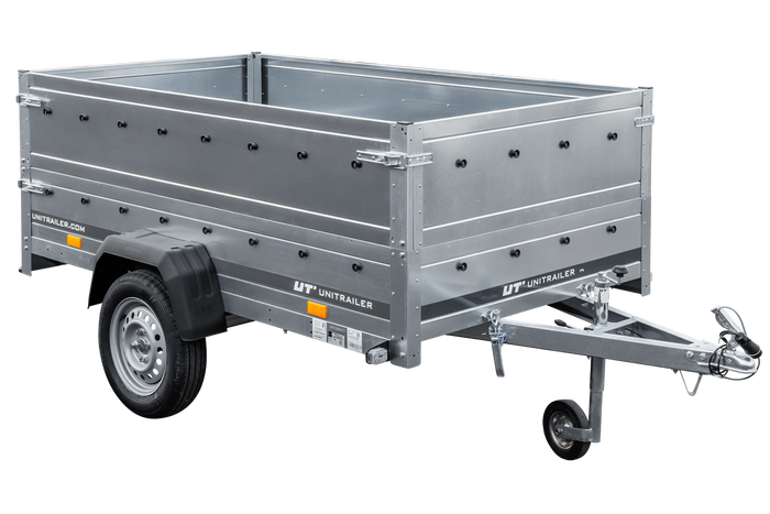 PKW-Anhäger 230x125 UNITRAILER GARDEN 230 KIPP mit Zusatzwänden