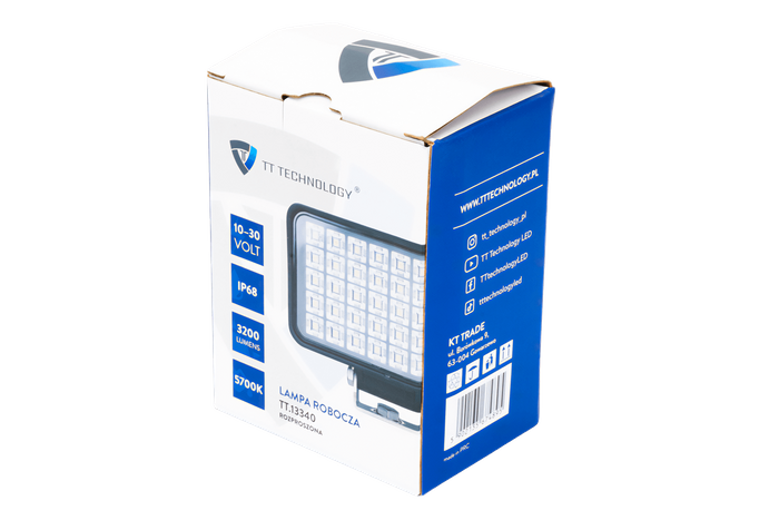 LED Arbeitsleuchte Reflektor TT TECHNOLOGY TT.13340 40xLED 3200lm rechteckig