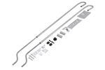 KNOTT Reserveradhalterung für Wohnwagen 1475-1850mm
