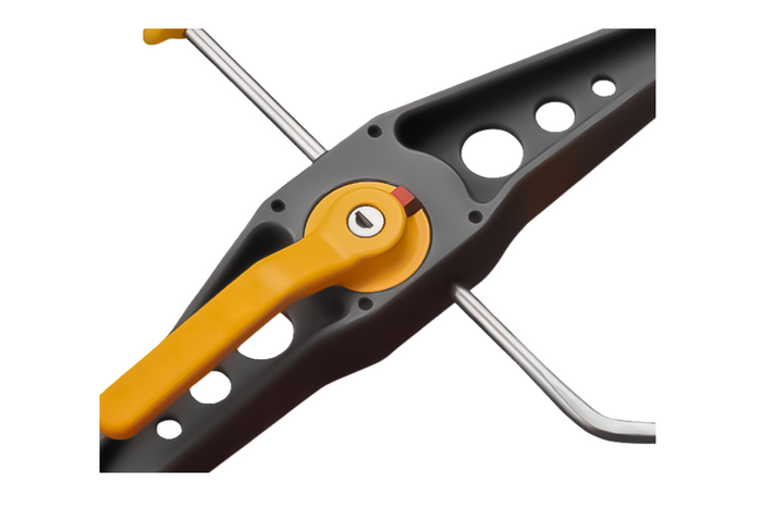 Satz von zwei LOKHEN STOPPY 606510100 Leiterbefestigungswinkeln