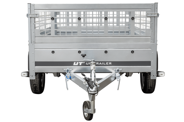 PKW-Anhänger 230x125 UNITRAILER GARDEN 230 KIPP mit Gitterwänden