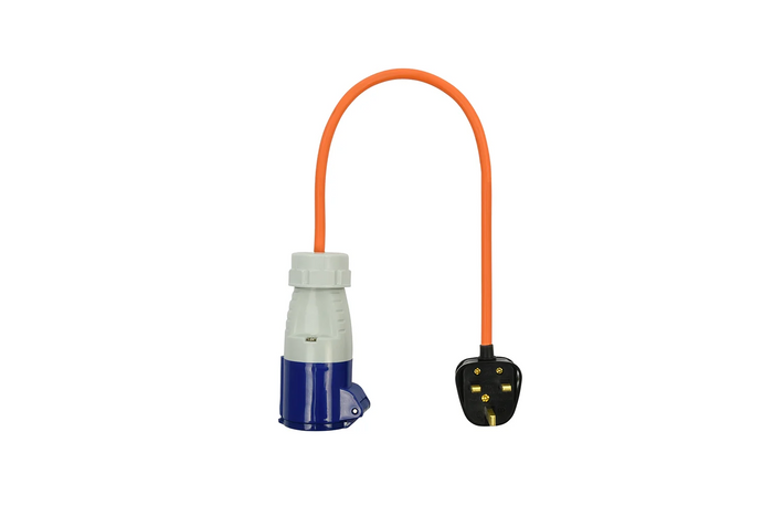 Adapter mit UK-Stecker und CEE-Buchse 16A ProPlus 373522, 40 cm Kabel