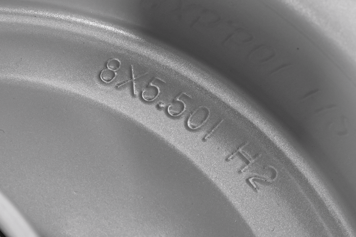 UNITRAILER Stahlfelge 5,5" x 8" H2 3 x 128 mit Lagern 6205-2RS