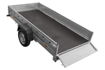 OUTLET PKW-Anhänger auf Federn 264x125 UNITRAILER GARDEN 264/R KIPP