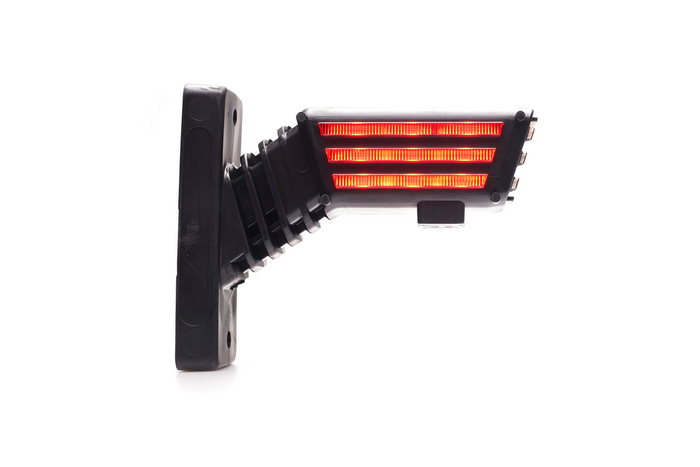 WAŚ 2550P W297.3.1 SPOT LED-Rechtsmarkierungsleuchte an kurzem Arm