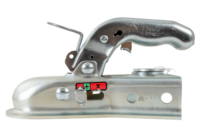 KNOTT 6E0176.001 Kugelkopfkupplung für einen 750kg Anhänger mit V-Deichsel