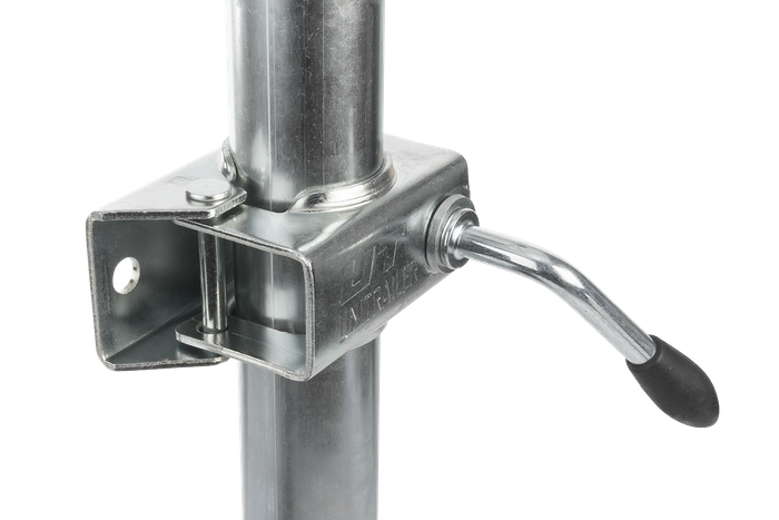 Stützrad mit Klemme UNITRAILER 150 kg 48 mm 505–730 mm