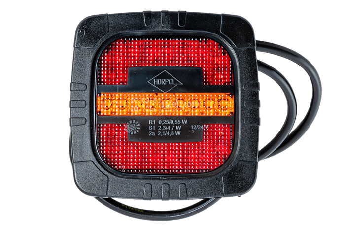 HORPOL ROCA LZD2800 LED Rücklicht 3 Funktionen universal