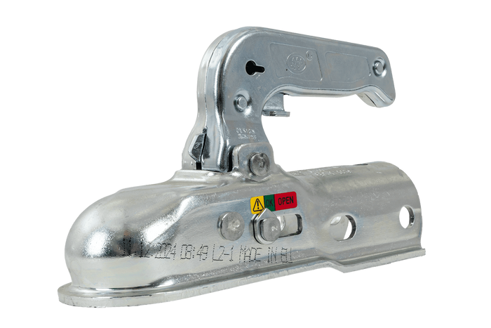 STEELPRESS BC-1200C Kugelkopfkupplung für 1200kg Anhänger mit 50mm Rohrdeichsel