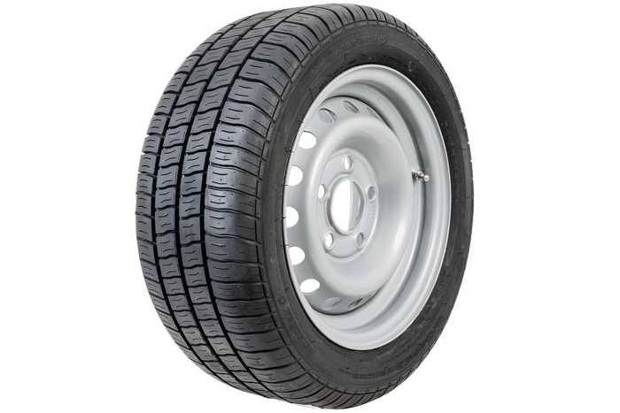 OUTLET Verstärktes Anhängerrad REIFEN GT Radial 195/50 R13C 104/101N FELGE KENDA 6Jx13&quot;H2 5x112 ET:30