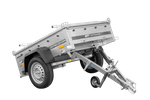 Einachsanhänger 750 kg, 150 x 106 cm Garden Trailer 150 KIPP mit Aluminium-Deckel