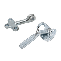 Linke Anhängerkupplung mit WINTERHOFF WV 20-L + WVG 20-A Verschluss, kompletter Anhängerseitenverschluss