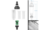 ProPlus 150770 Wasserhahn-/Schlauchwasserfilter mit Universalanschluss und zusätzlichem Filter