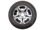 OUTLET Verstärkte Felge für Anhänger LINGLONG REIFEN 195/55 R10C 98/96N ALU-FELGE UNITRAILER 6Jx10" 5x112 ET:-4