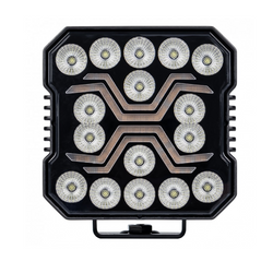 LED-Arbeitsscheinwerfer-Reflektor KAMAR X-SPIDER L0194 16xLED 4200lm