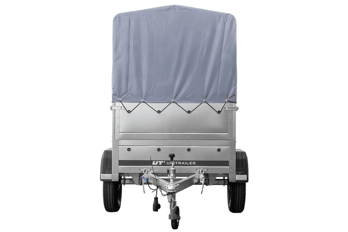 Neuer Anhänger Kipper, ungebremst, GARDEN TRAILER 150 KIPP mit zusätzlichen Bordwänden, Stützrad, Hochplane und Hochspriegel