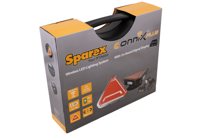 SPAREX CONNIX PLUS S.162710 LED Rückleuchten 6 Funktionen links+rechts, kabellos, magnetisch