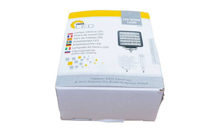 LED Arbeitsscheinwerfer TruckLED L0156 mit Schalter, 30x LED, 3875 Lumen