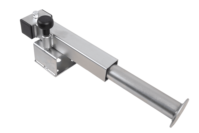 UNITRAILER JL2 ausziehbare Kurbelstütze für 1300 kg Pritschenanhänger 410-645 mm