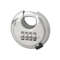 Rundes Vorhängeschloss mit Zahlenschloss ProPlus 341317 Bügelvorhängeschloss mit Code 70 mm