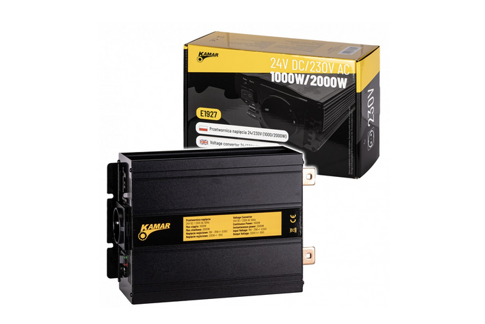 Spannungswandler 24V/230V (1000/2000W) KAMAR E1927
