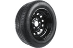 Verstärktes Rad für Anhänger LINGLONG TIRE 195/50 R13C 104/101N UNITRAILER FELGE schwarz 5,5Jx13" 5x112 ET:30