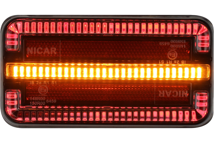 TT Technology TT.12028DI LED Rückleuchte, 3 Funktionen, universal