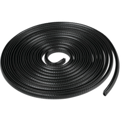 LAMPA Türkantenschutzleiste, 5 m, Schwarz