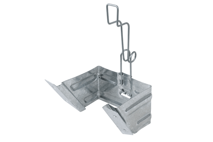 LOKHEN Befestigungswinkel für G46 Unterlegkeil, verzinkt