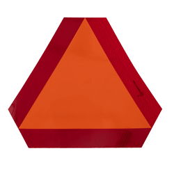 HERMON Reflektoraufkleber, langsam fahrendes Warndreieck, 300x120mm