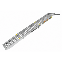 UNITRAILER ALR005 klappbare Auffahrrampe aus Stahl für Anhänger, 200 cm, 250 kg