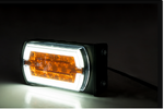 HORPOL CLEOfront LZD 2789/W1 LED-Frontleuchte mit 3 Funktionen, universell