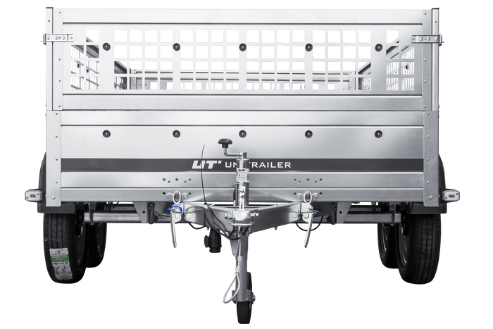 Autotransportanhänger 264x150 UNITRAILER GARDEN 265/2 KIPP mit Gitterwänden