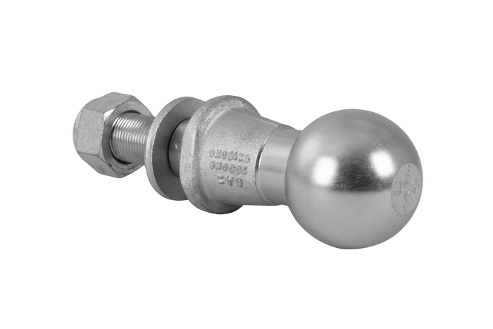 WINTERHOFF Anhängerkupplungskugel, verzinkt, 50mm, 2000kg