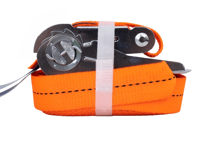 HILLS 5 m/25 mm/1 t orangefarbenes einteiliges Armband mit Spanner