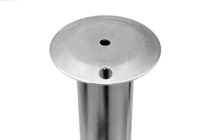 UNITRAILER feste Stütze für 150 kg Pritschenanhänger 48 mm 600 mm